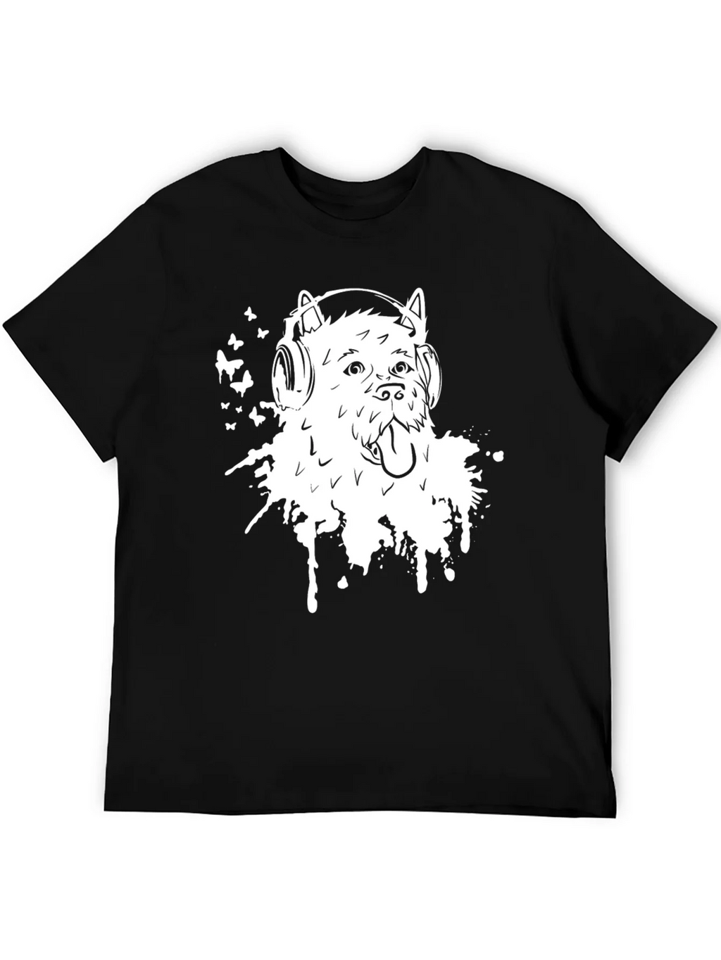 Dog DJ Graphic Tee - Trendy Music Lover Style product image 5
