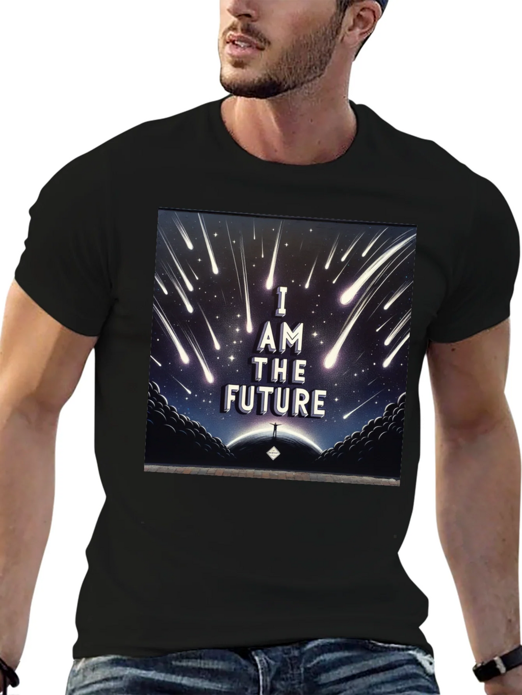I AM THE FUTURE Graphic Tee product image 4