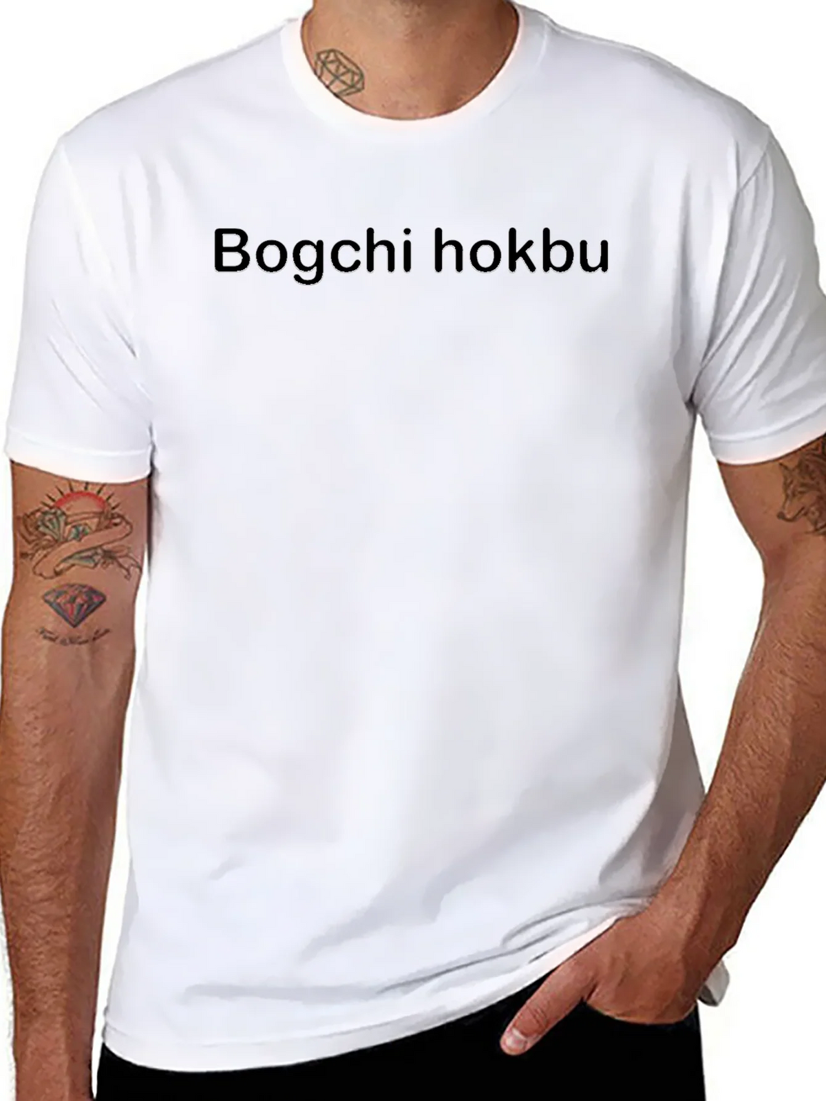 Bogchi Hokbu Black T-Shirt - Modern Casual Wear product image 7