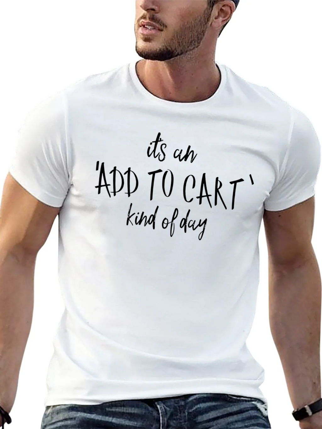 Add To Cart Kind of Day Black Tee product image 12