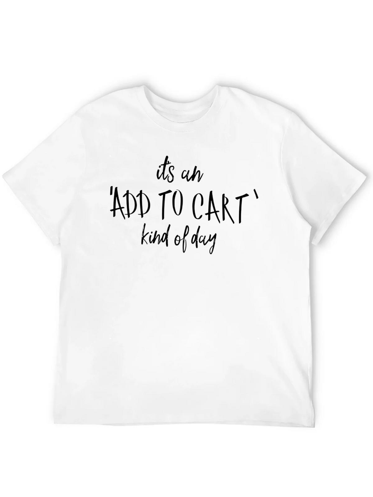 Add To Cart Kind of Day Black Tee product image 11