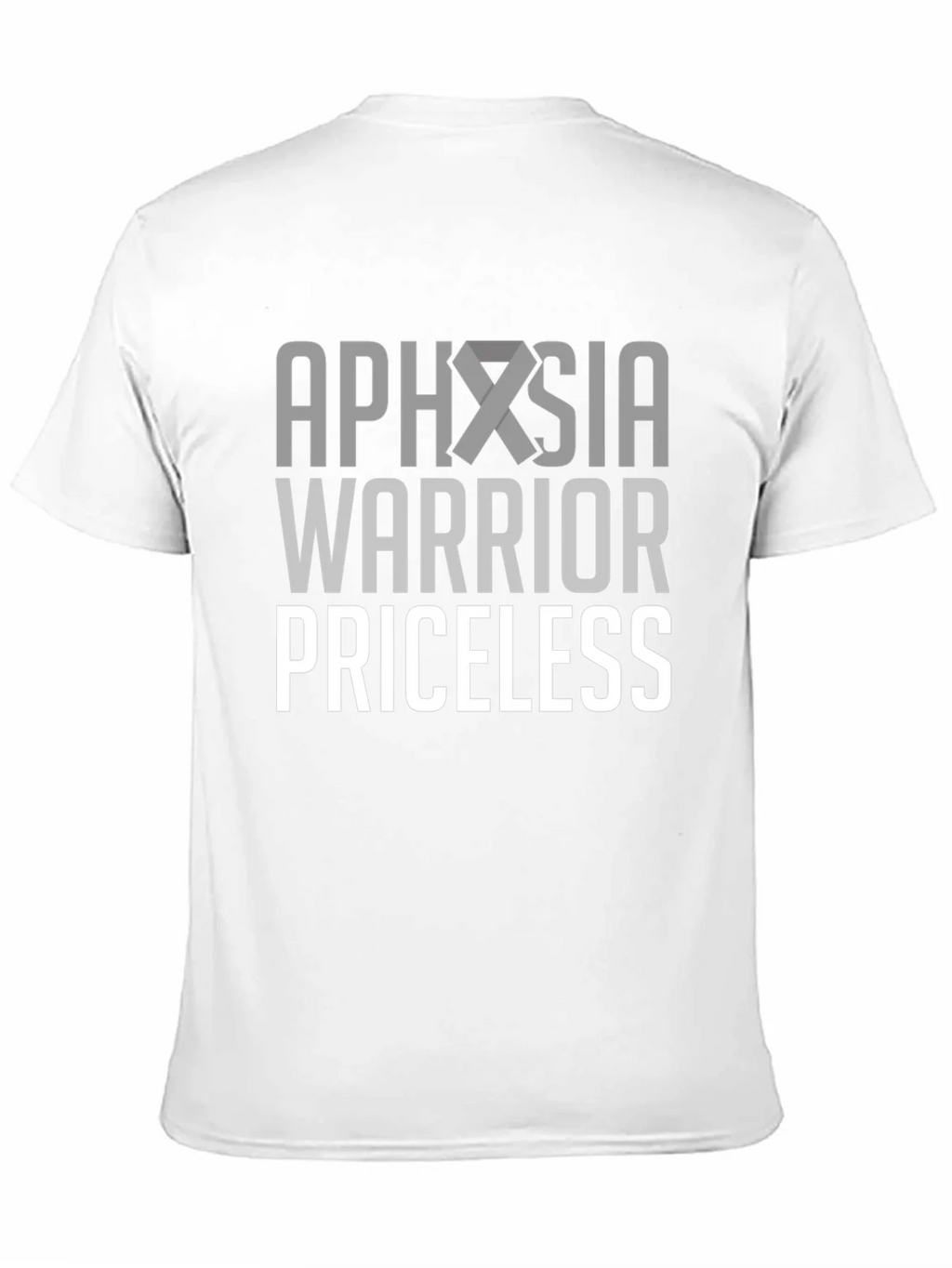 Aphasia Warrior Priceless Awareness T-Shirt product image 8
