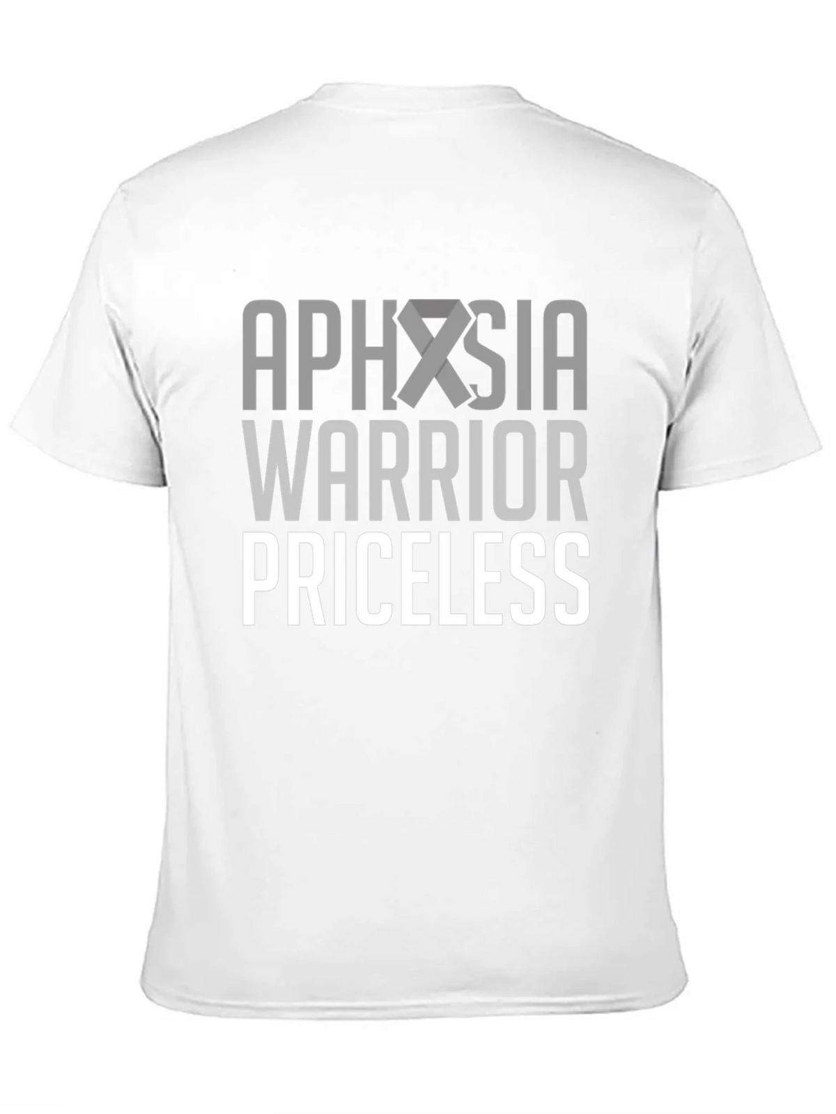 Aphasia Warrior Priceless Awareness T-Shirt product image 8