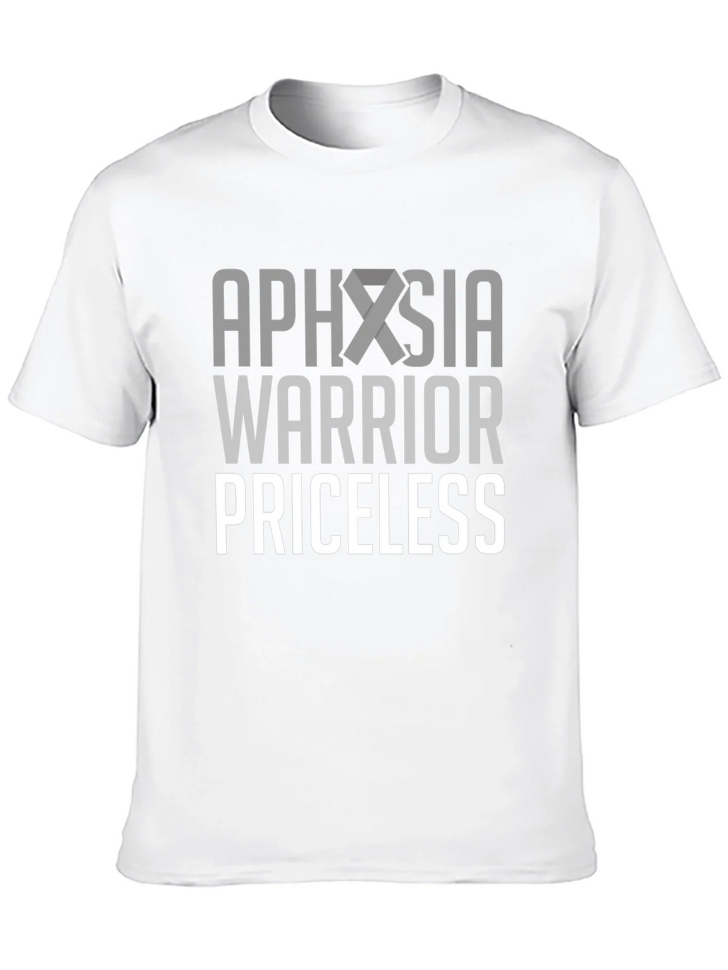 Aphasia Warrior Priceless Awareness T-Shirt product image 7