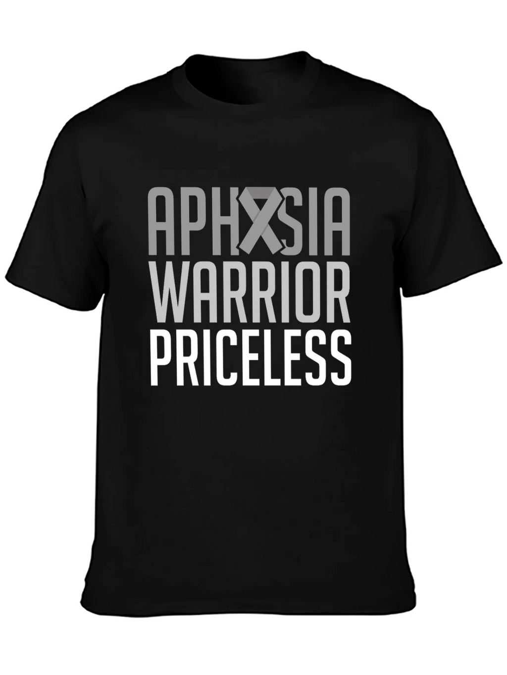 Aphasia Warrior Priceless Awareness T-Shirt product image 2