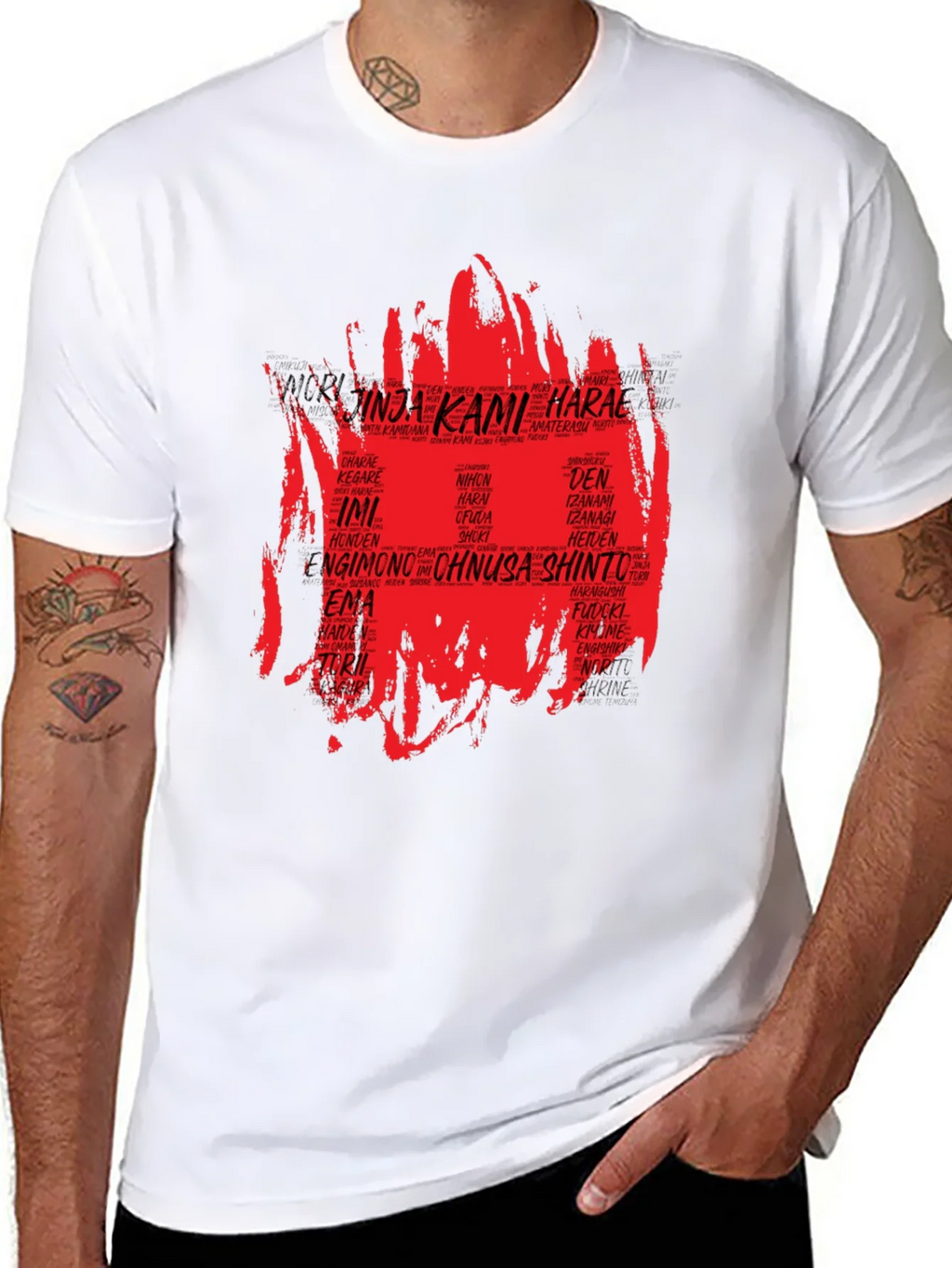 Japanese Culture Word Art T-Shirt product image 4