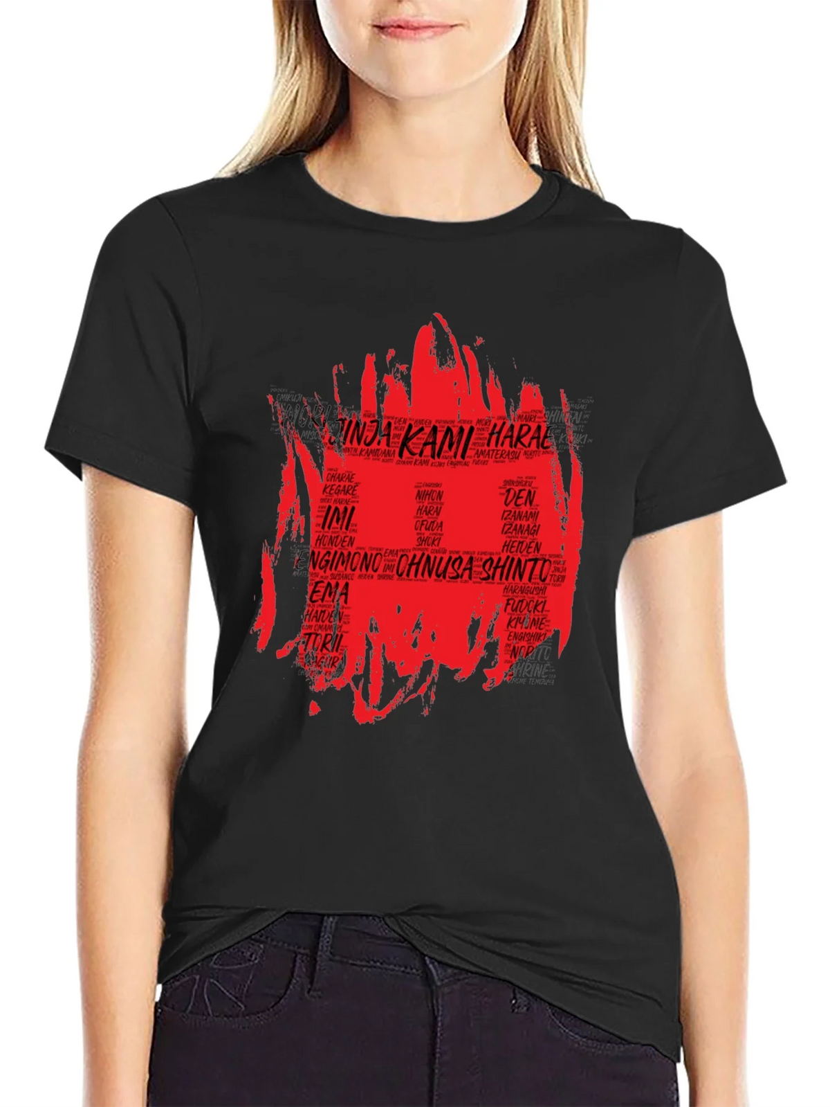 Japanese Culture Word Art T-Shirt product image 2