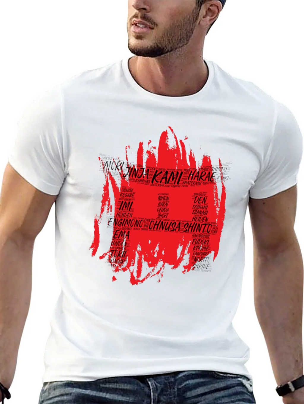 Japanese Culture Word Art T-Shirt product image 6