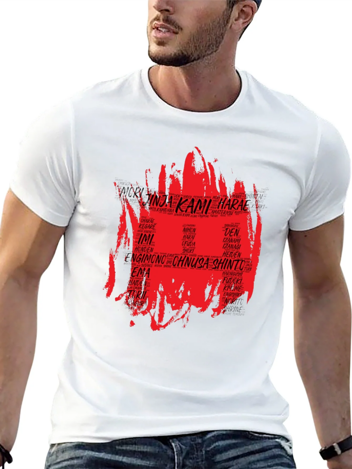 Japanese Culture Word Art T-Shirt product image 6