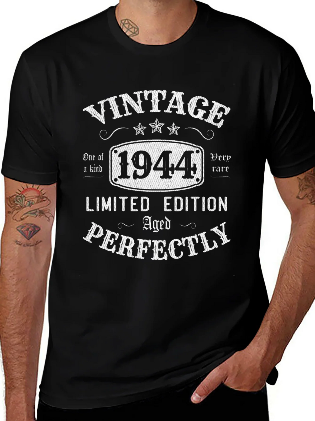 Vintage 1944 Limited Edition Aged Perfectly T-Shirt product image 1