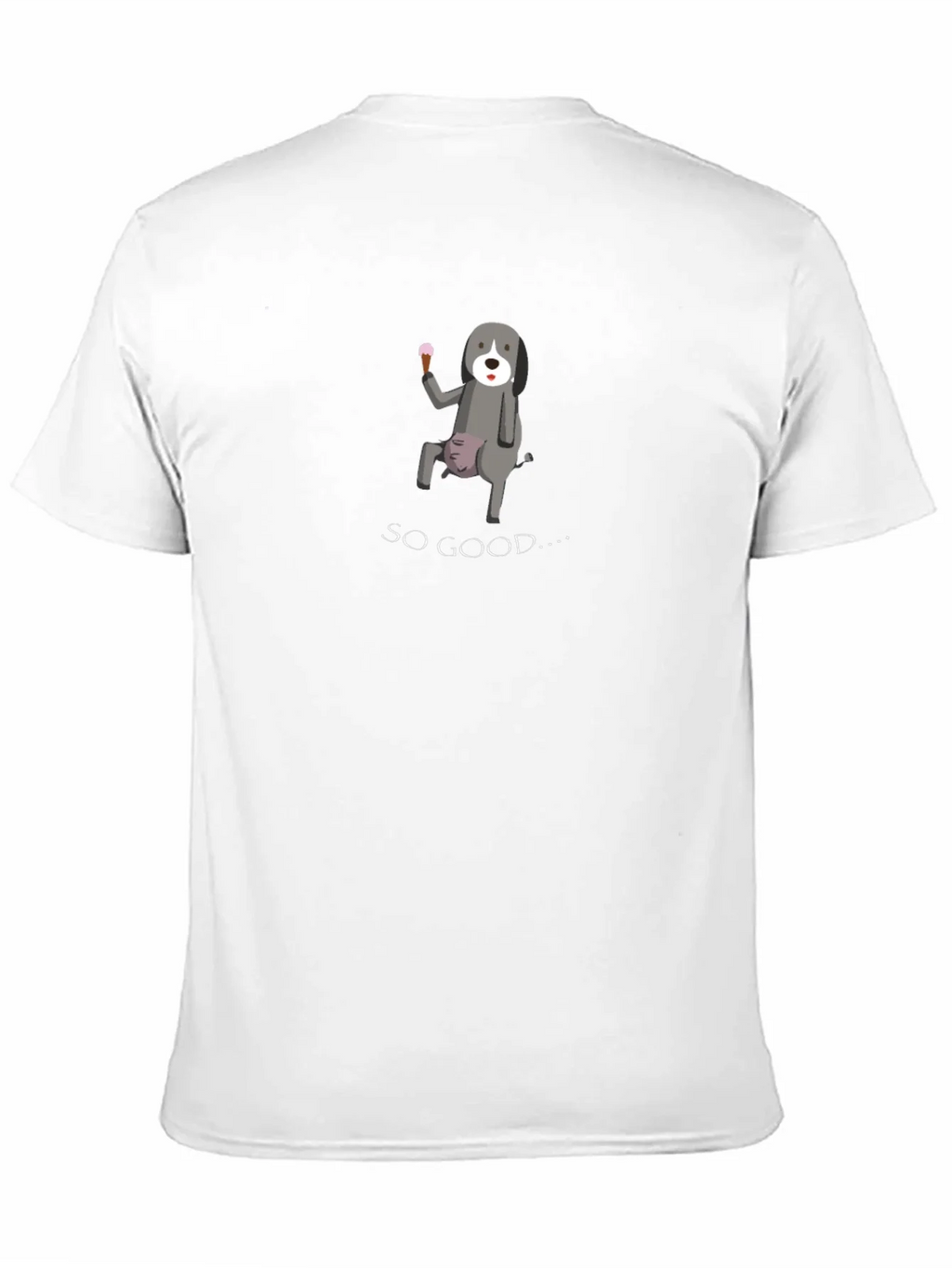 Funny Dog Ice Cream Graphic Tee product image 10
