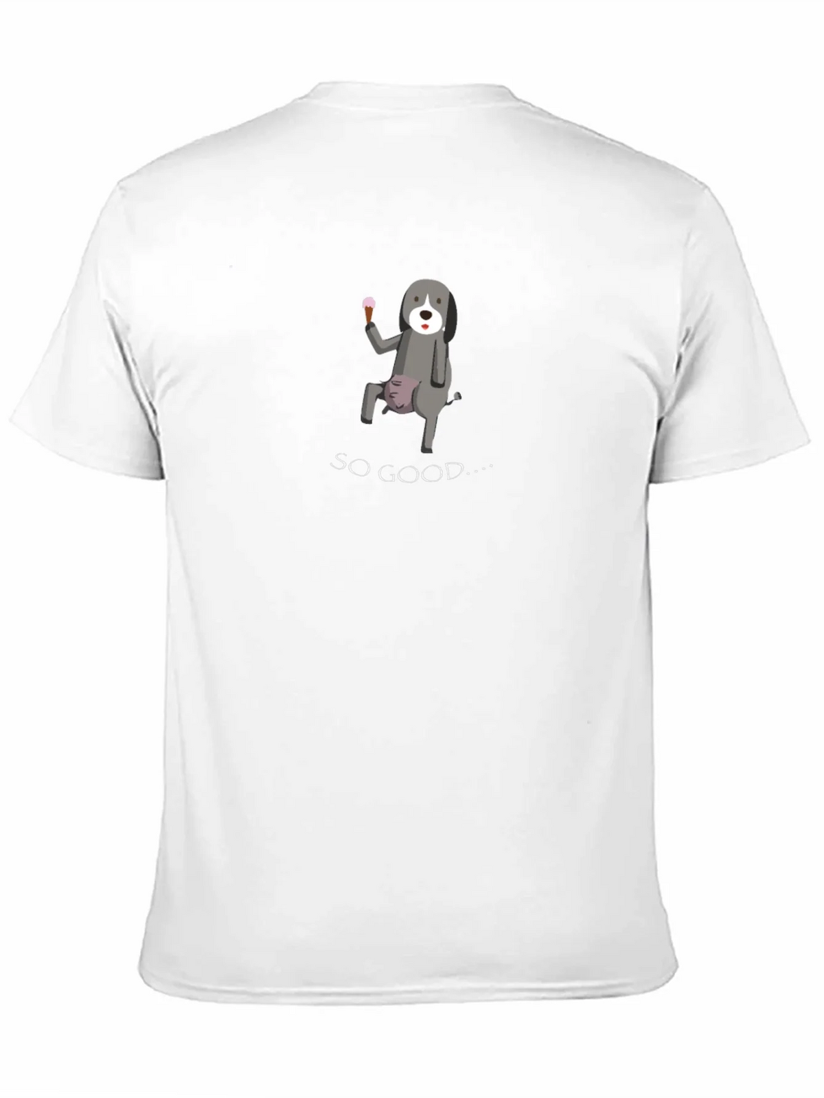 Funny Dog Ice Cream Graphic Tee product image 10