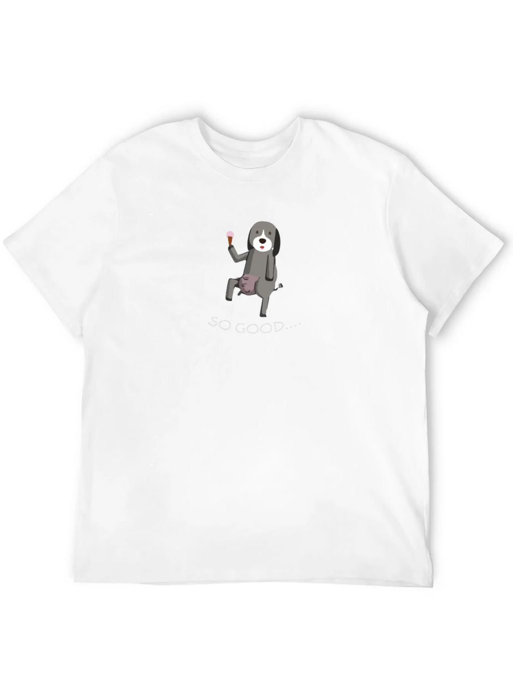 Funny Dog Ice Cream Graphic Tee product image 11