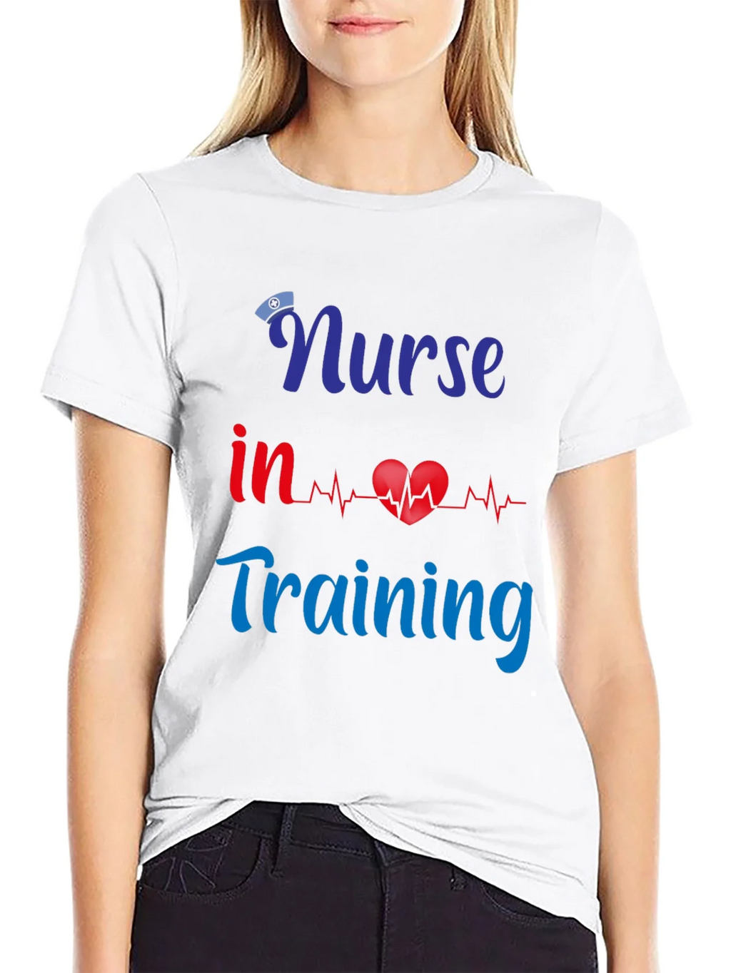 Nurse in Training Graphic Tee - Soft Cotton Blend product image 8