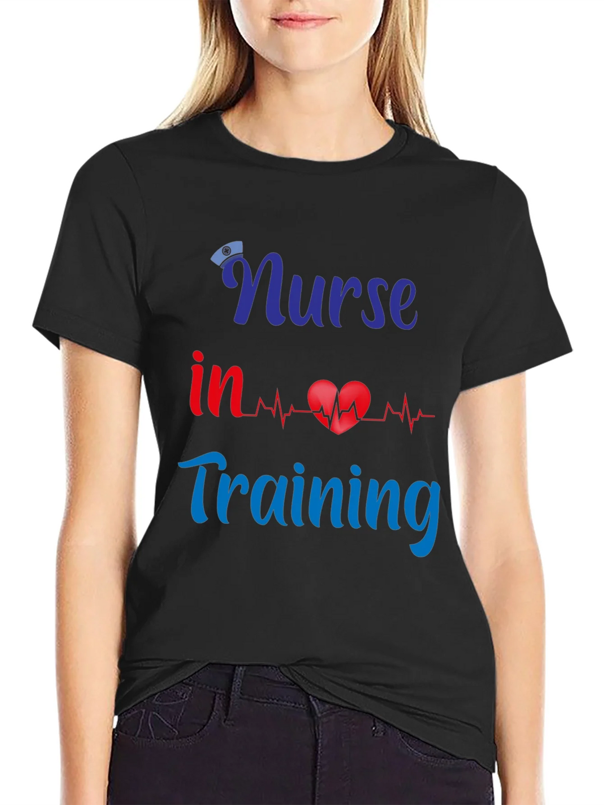 Nurse in Training Graphic Tee - Soft Cotton Blend product image 2