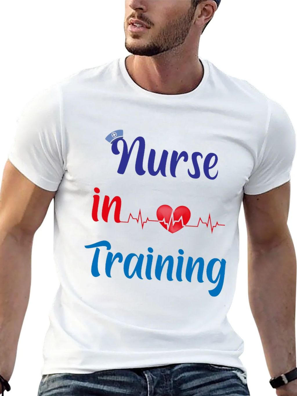 Nurse in Training Graphic Tee - Soft Cotton Blend product image 12