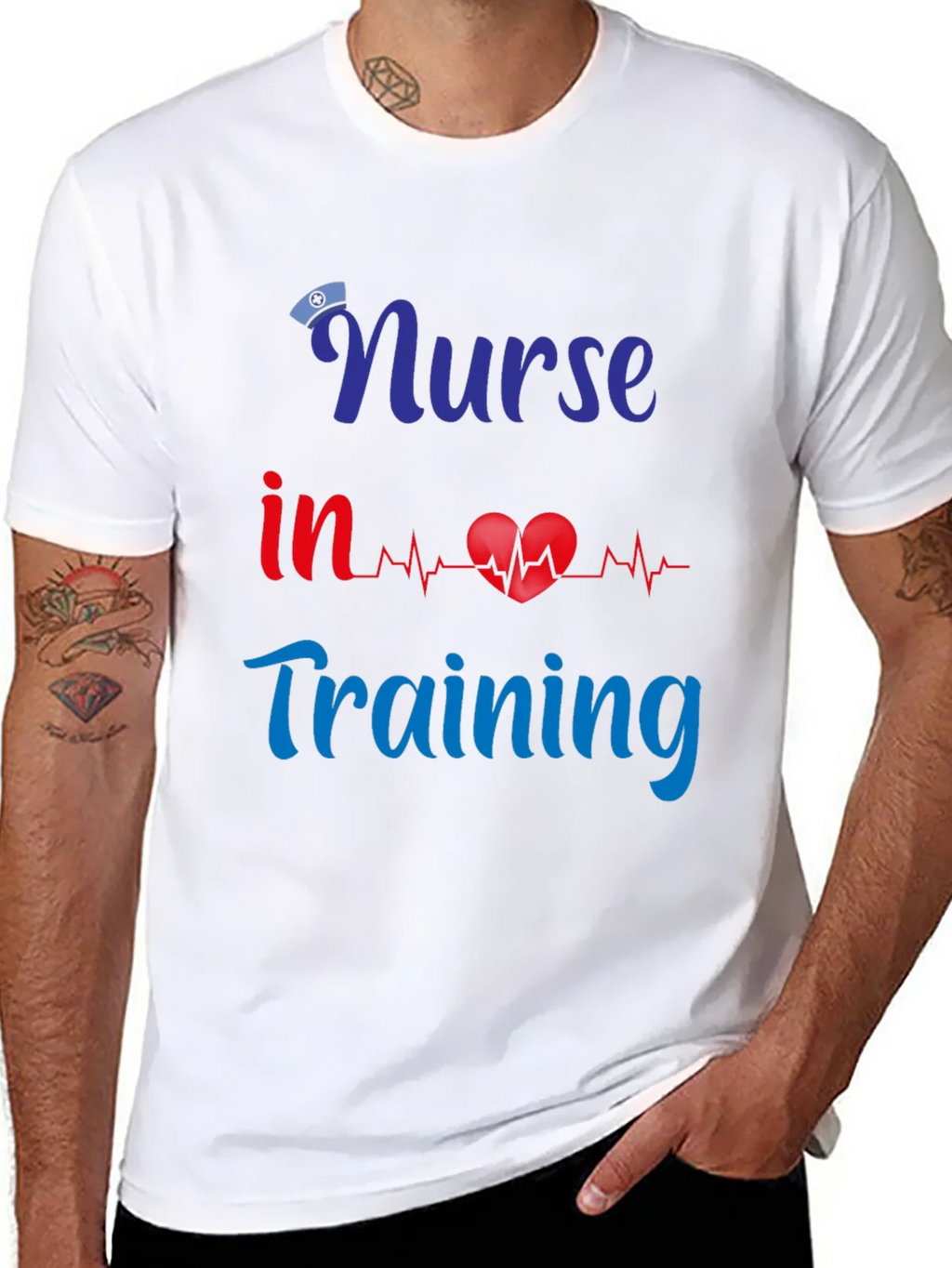 Nurse in Training Graphic Tee - Soft Cotton Blend product image 7