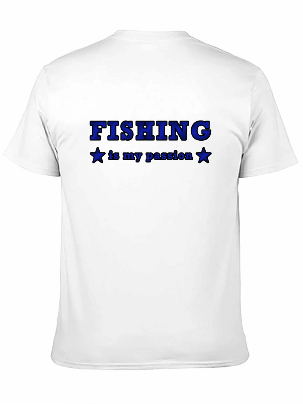 Fishing Is My Passion Black T-Shirt product image 10