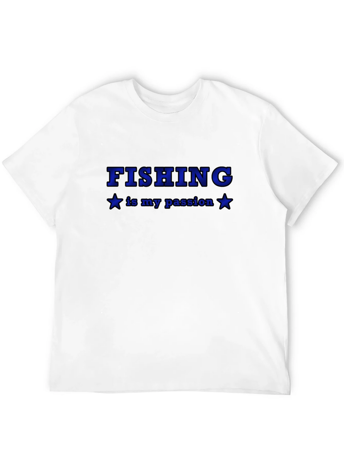 Fishing Is My Passion Black T-Shirt product image 11