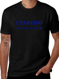 Fishing Is My Passion Black T-Shirt product image 1