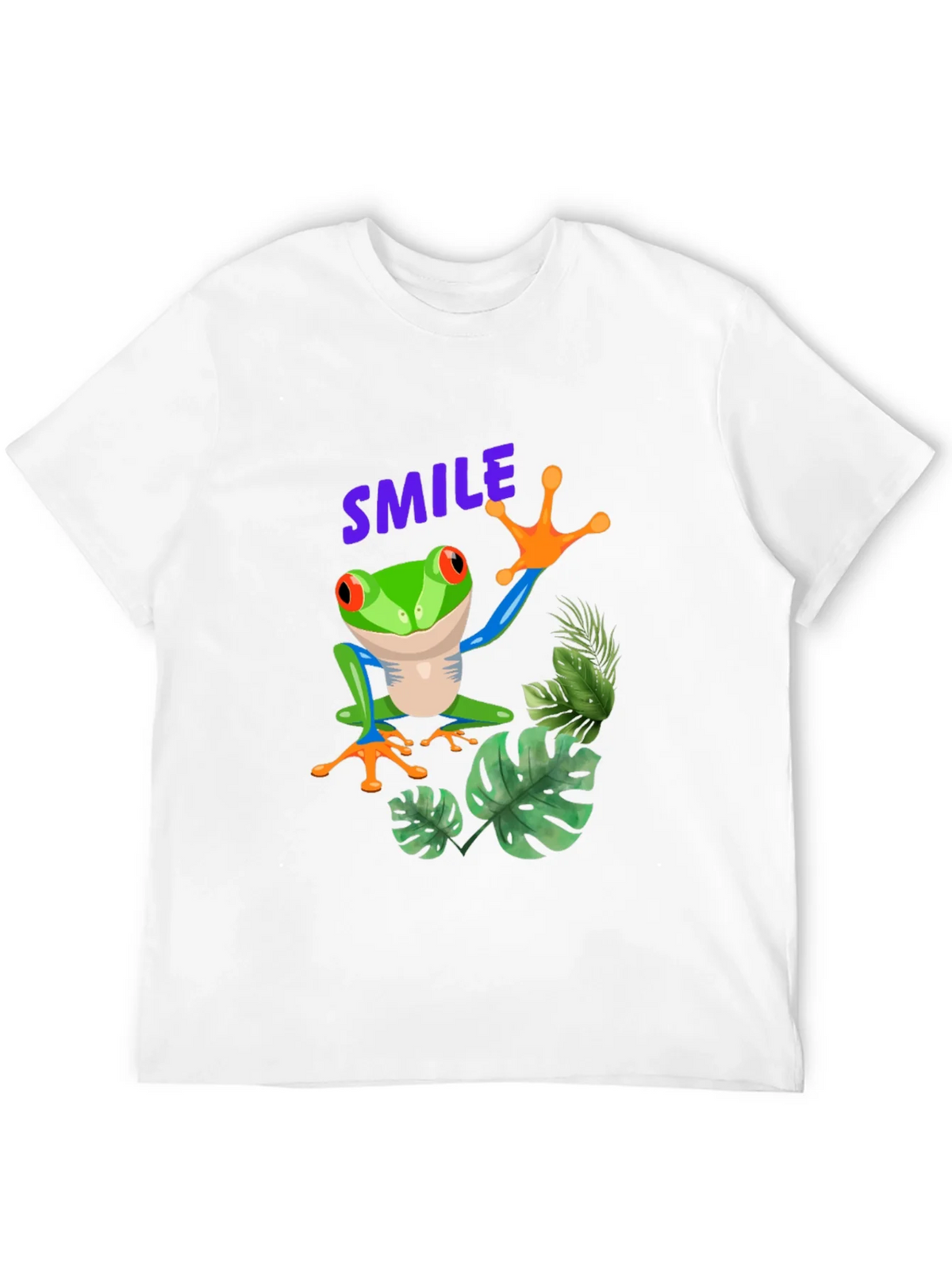 Smile Frog Graphic Tee - Stylish and Fun! product image 4