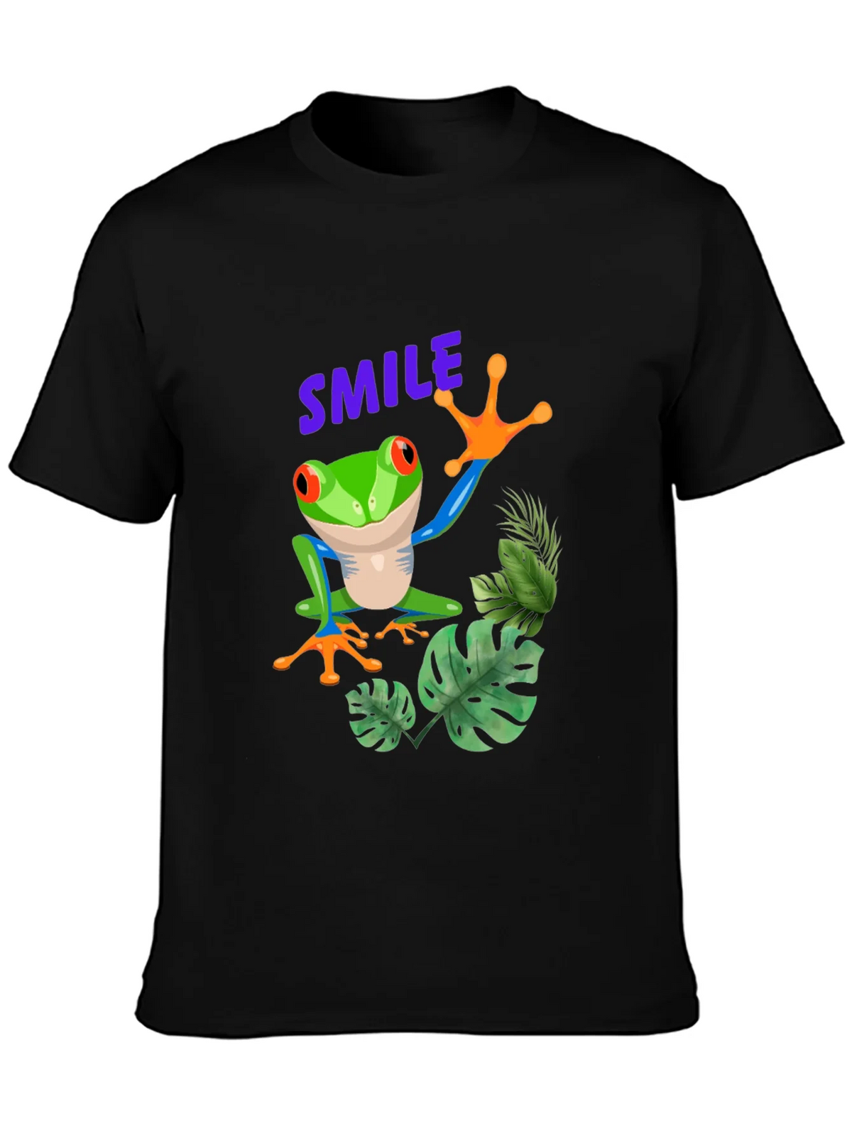 Smile Frog Graphic Tee - Stylish and Fun! product image 2