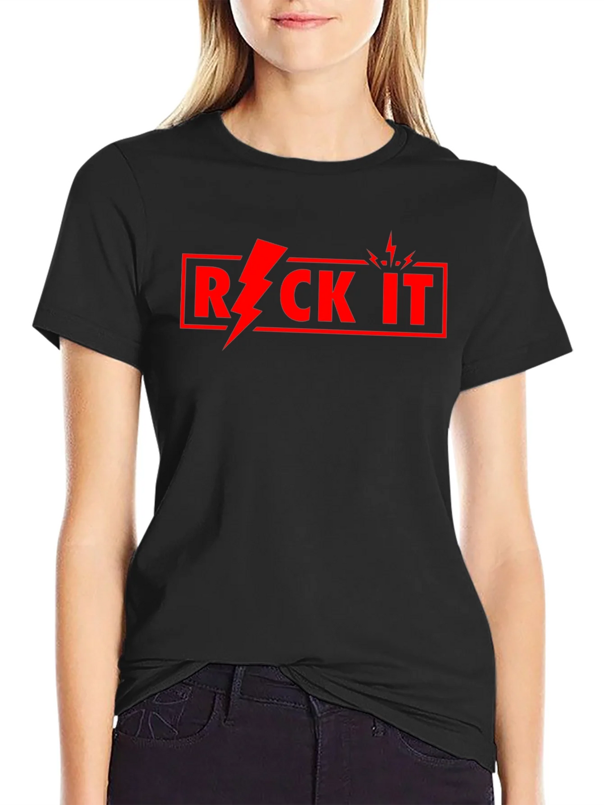 Rock It Graphic Tee - Mens Short Sleeve Crew Neck product image 2