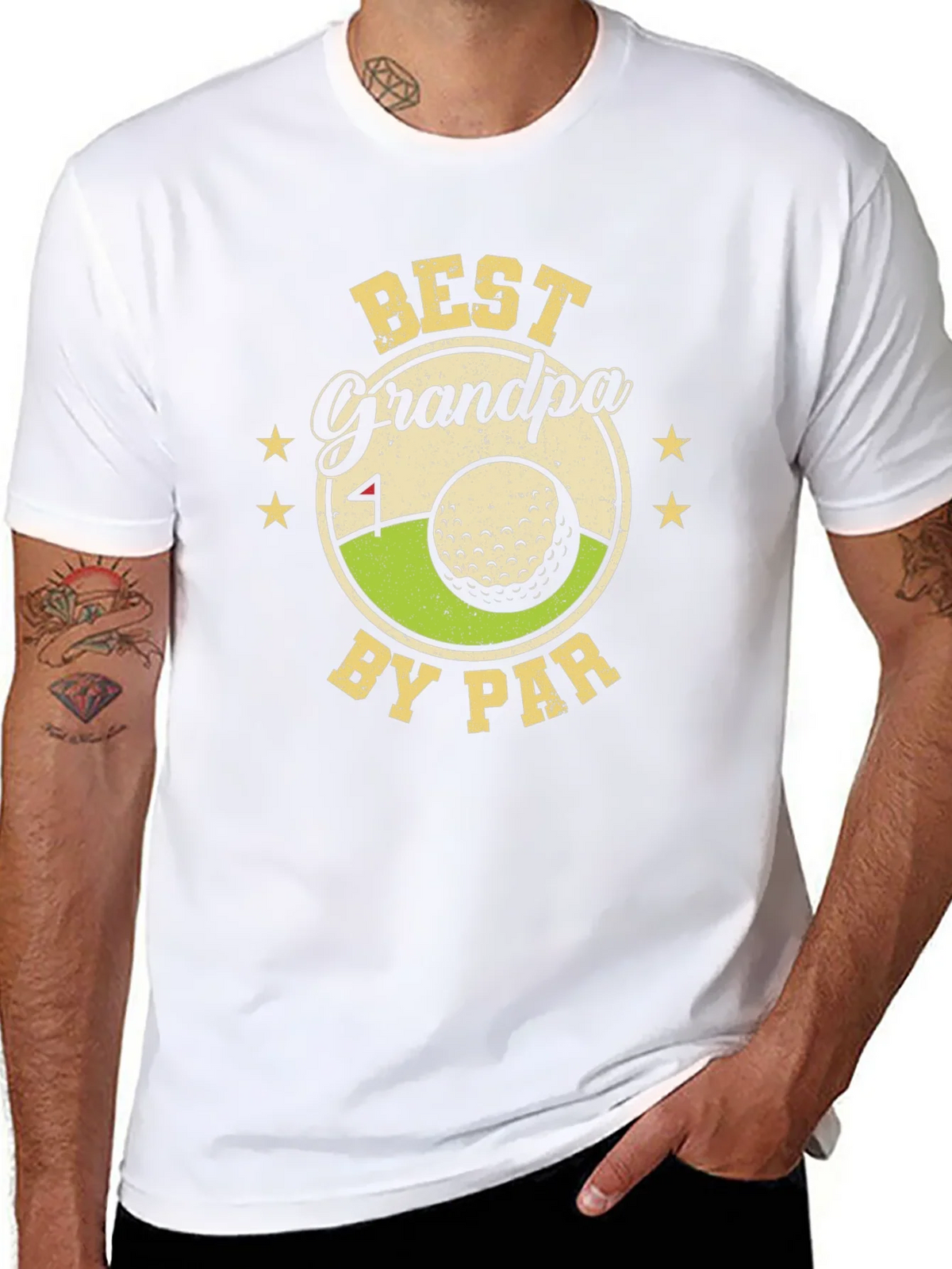 Best Grandpa By Par Golf T-Shirt product image 7