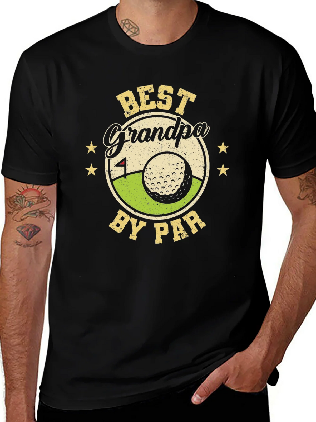 Best Grandpa By Par Golf T-Shirt product image 1