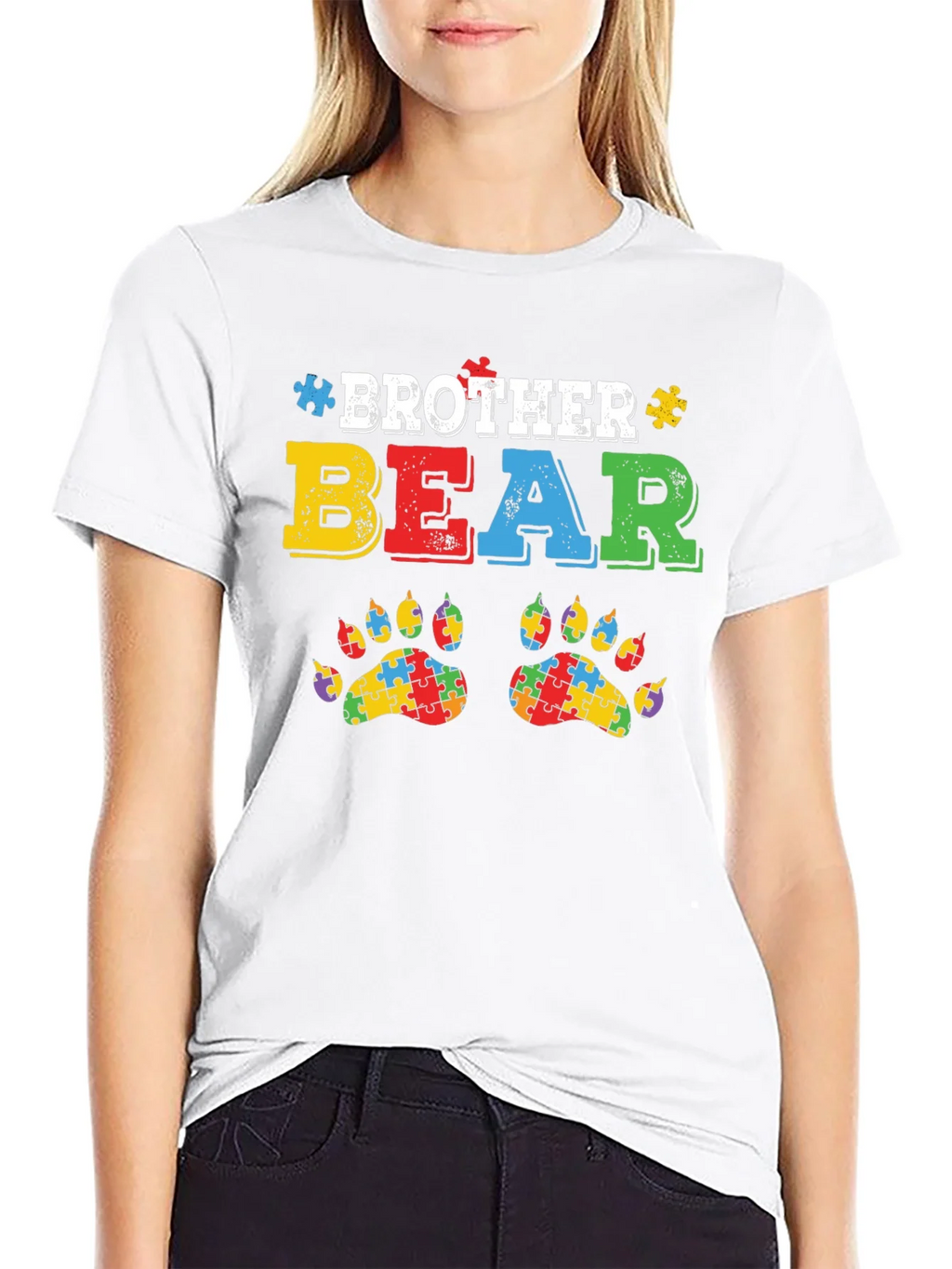 Brother Bear Autism Awareness T-Shirt product image 8