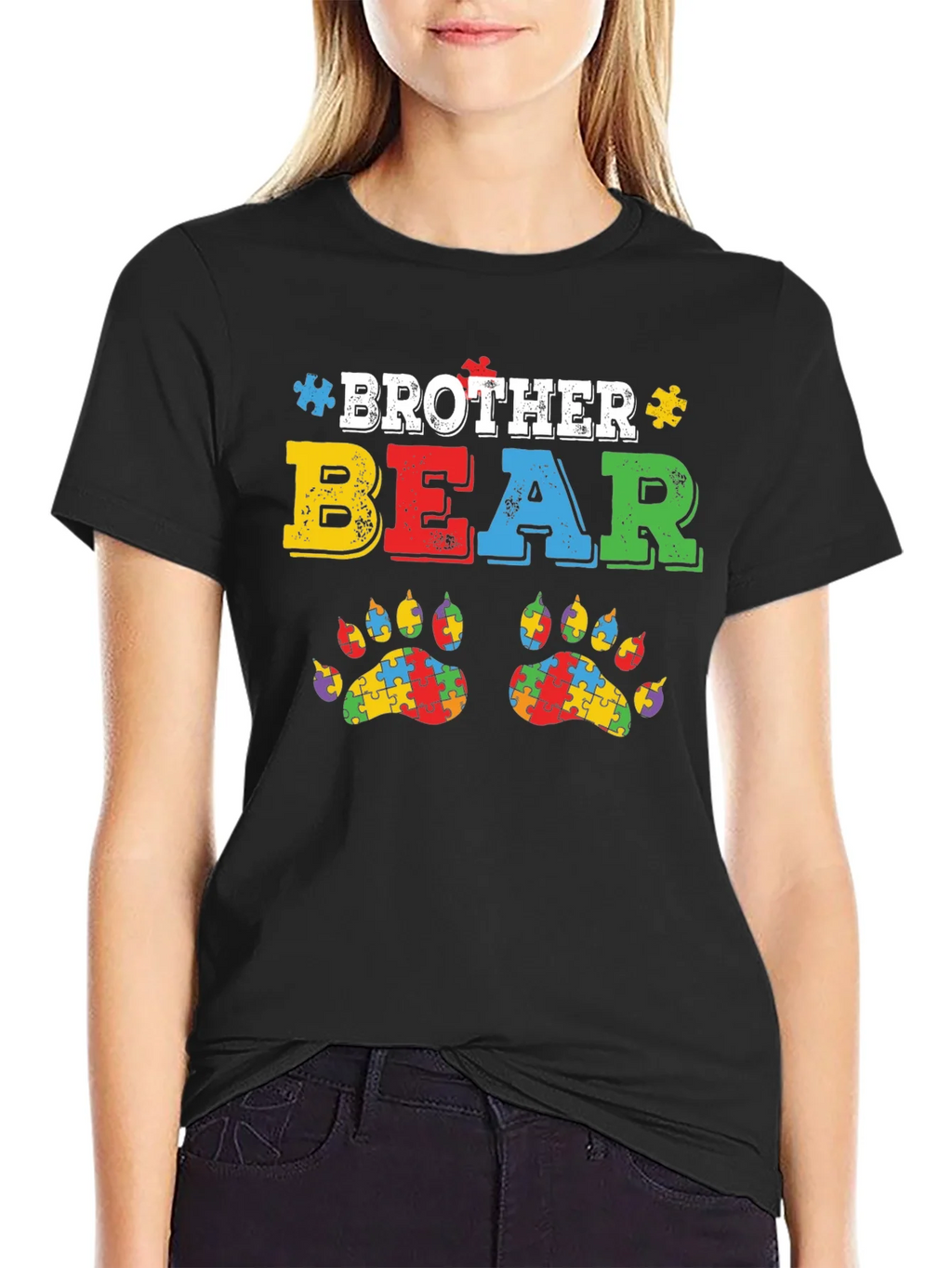 Brother Bear Autism Awareness T-Shirt product image 2