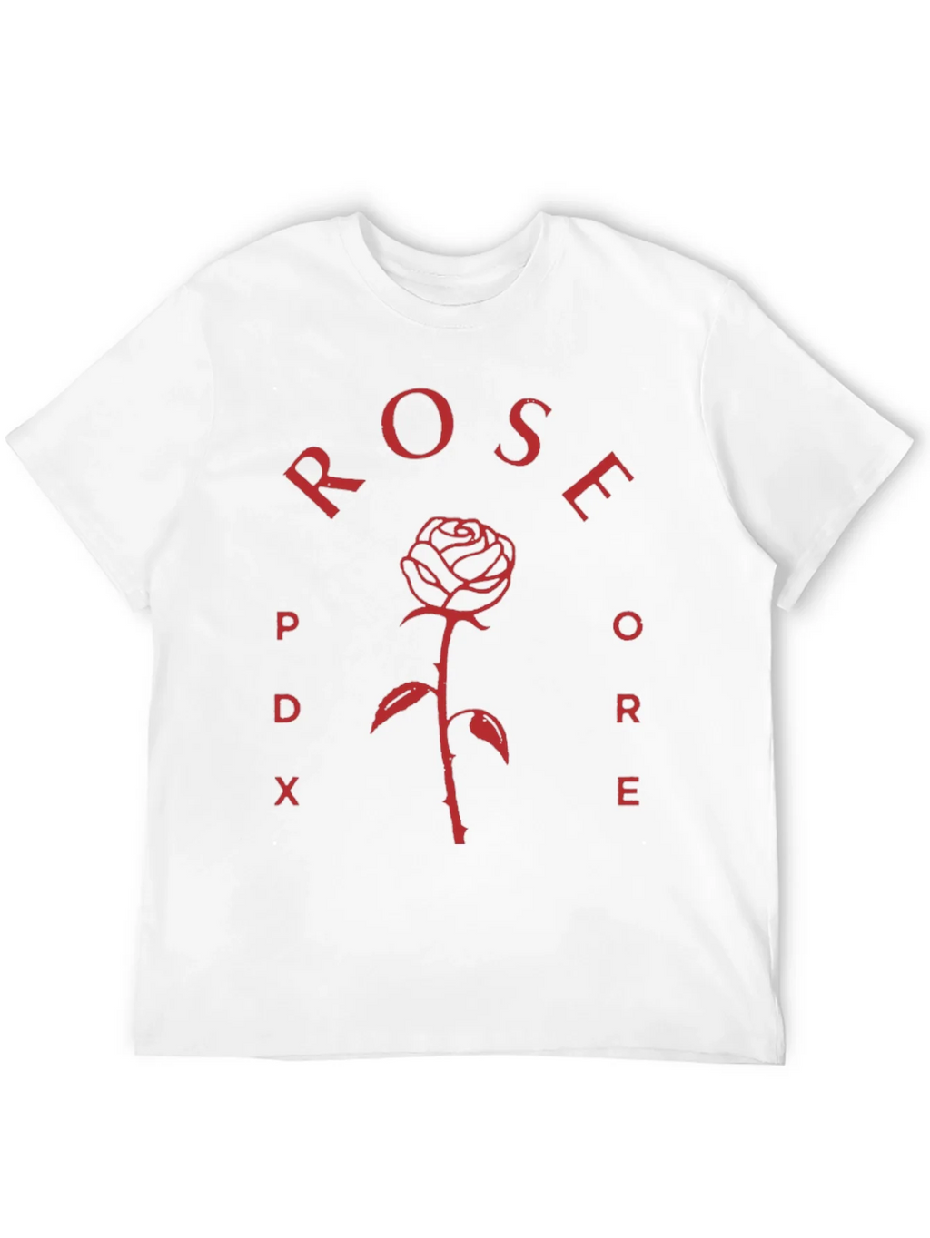 Rose PDX Black T-Shirt product image 11