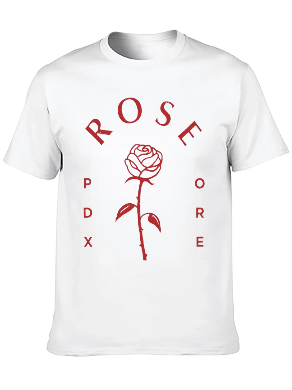 Rose PDX Black T-Shirt product image 9