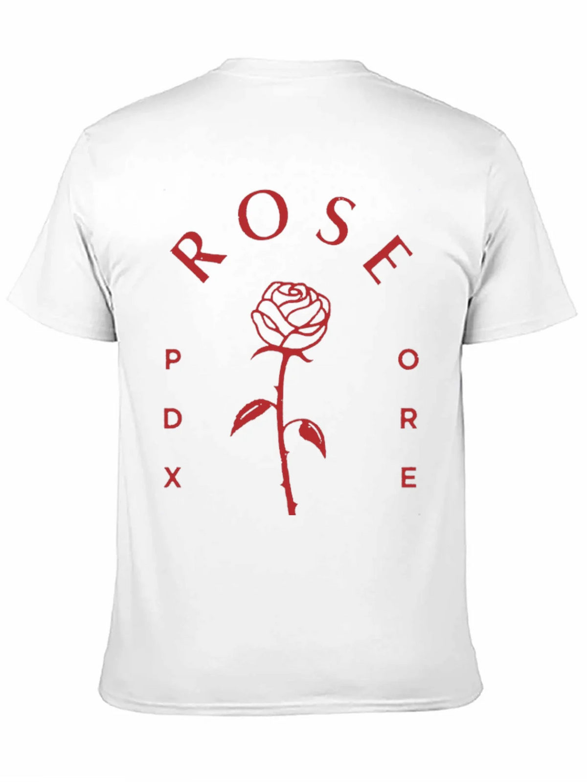 Rose PDX Black T-Shirt product image 10