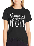 Gymnastics Mom Black T-Shirt product image 1
