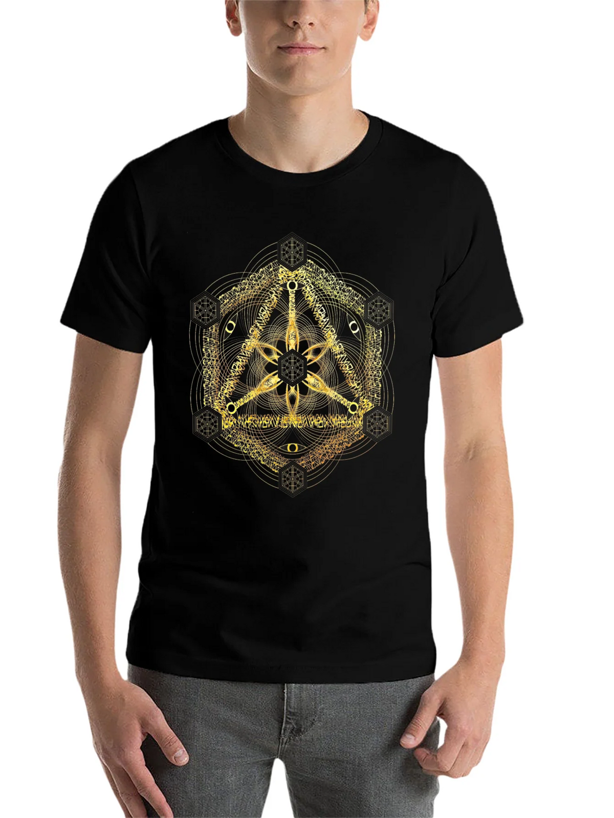 Mystic Symbol Black T-Shirt product image 4