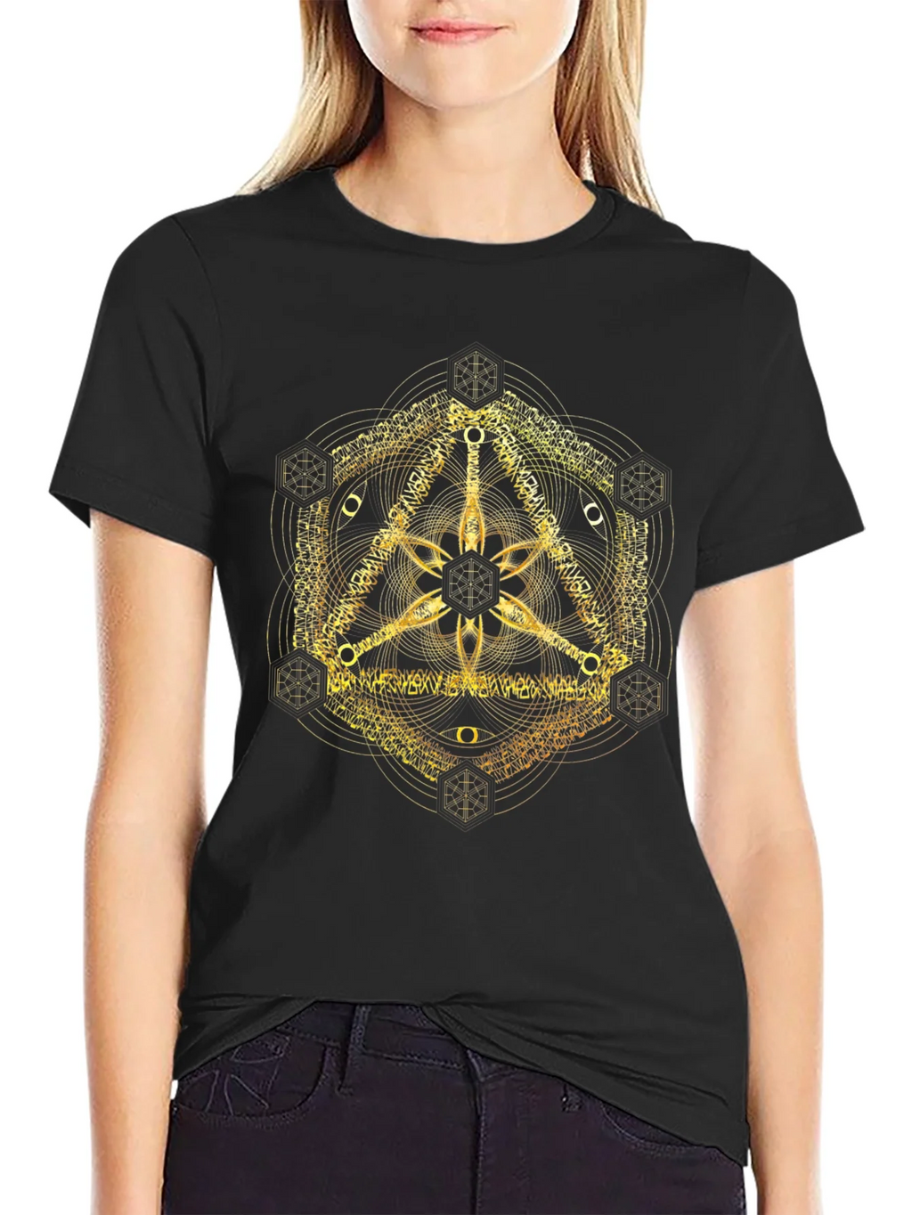 Mystic Symbol Black T-Shirt product image 2