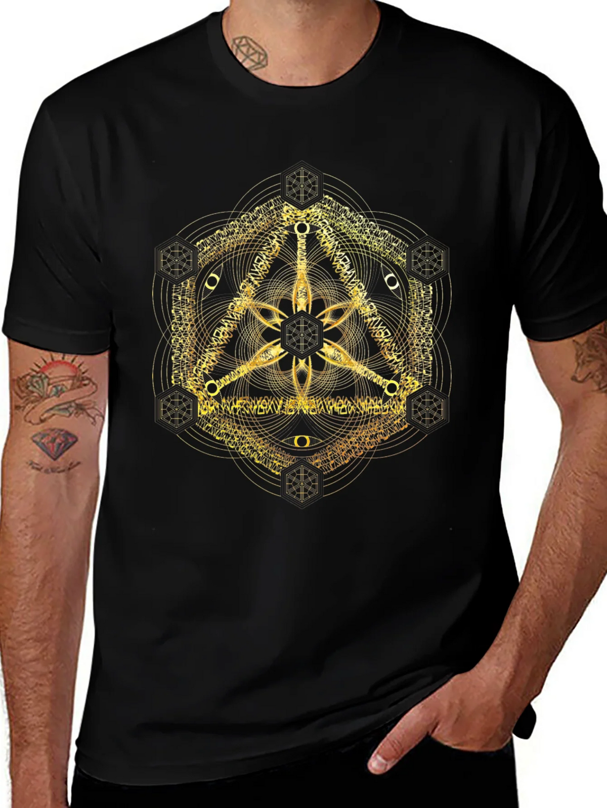 Mystic Symbol Black T-Shirt product image 1