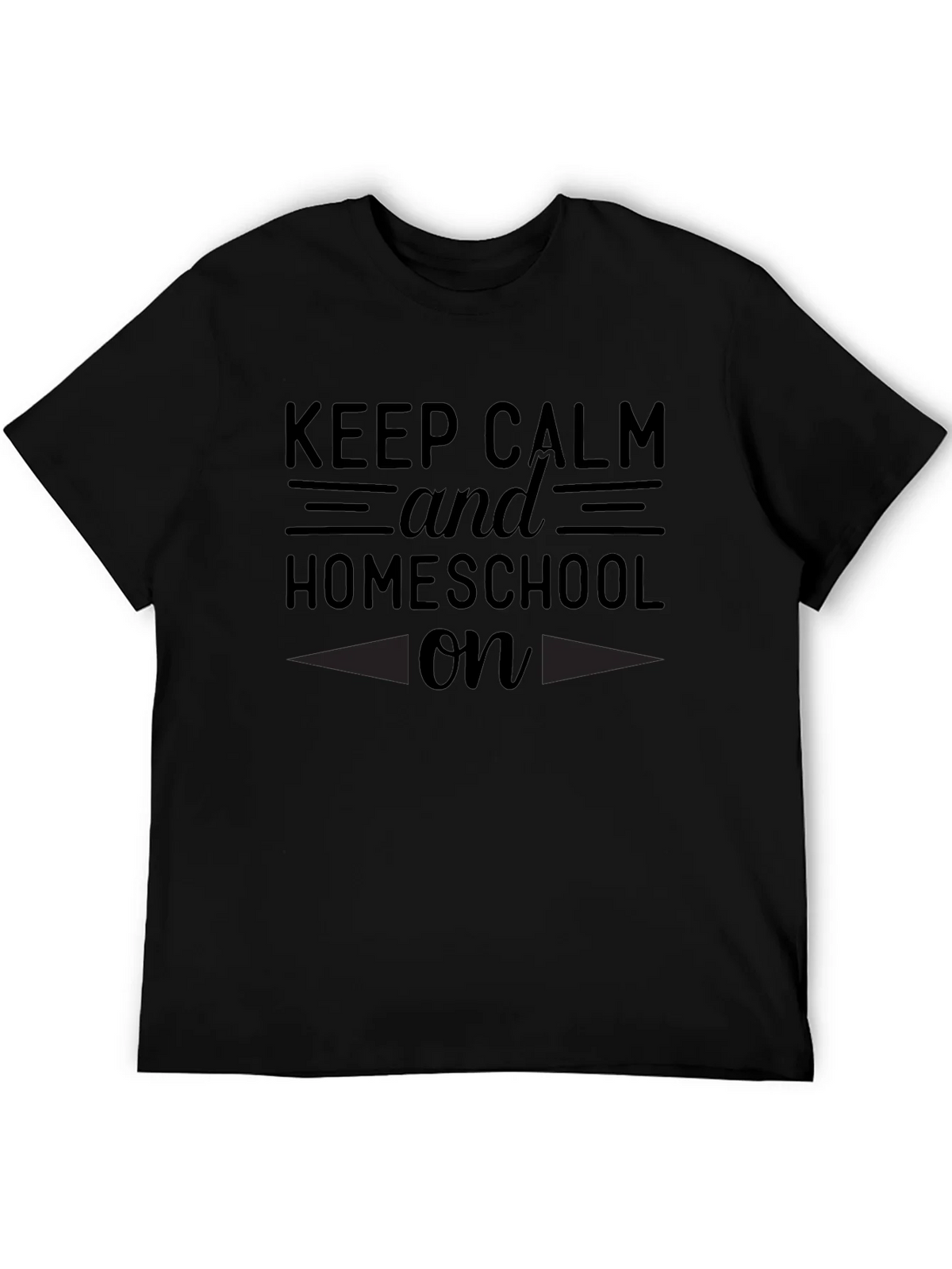 Keep Calm and Homeschool On T-Shirt product image 5