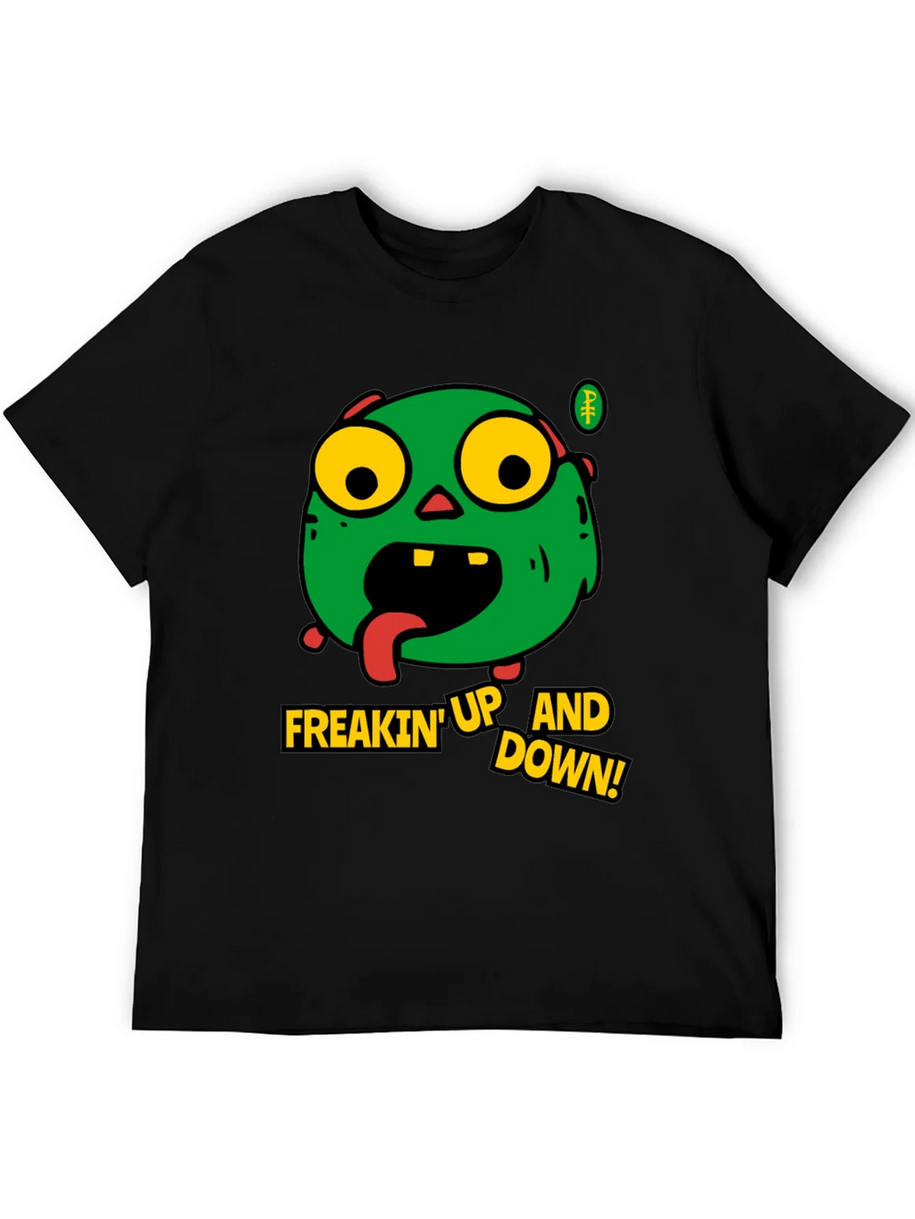 Zombie Freakin Up and Down Graphic T-Shirt product image 5
