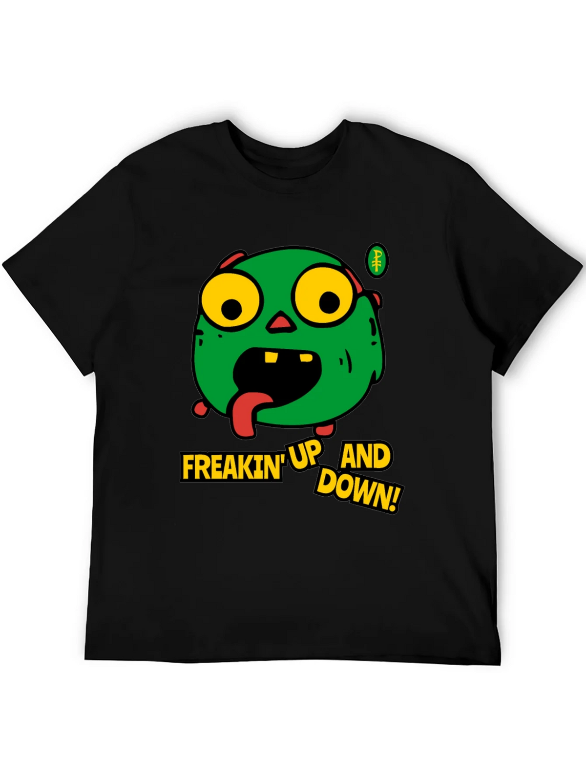 Zombie Freakin Up and Down Graphic T-Shirt product image 5
