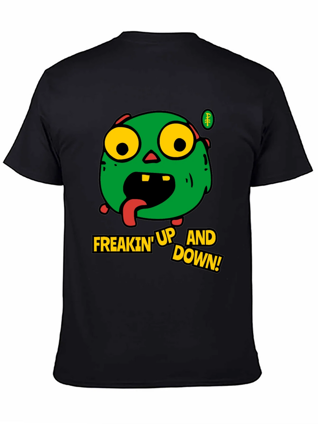 Zombie Freakin Up and Down Graphic T-Shirt product image 4
