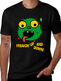 Zombie Freakin Up and Down Graphic T-Shirt product image 1