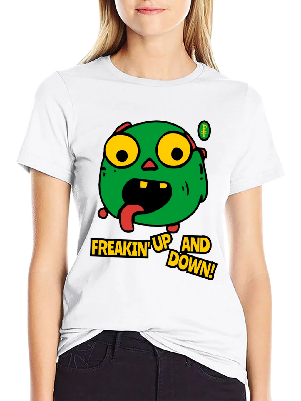 Zombie Freakin Up and Down Graphic T-Shirt product image 8