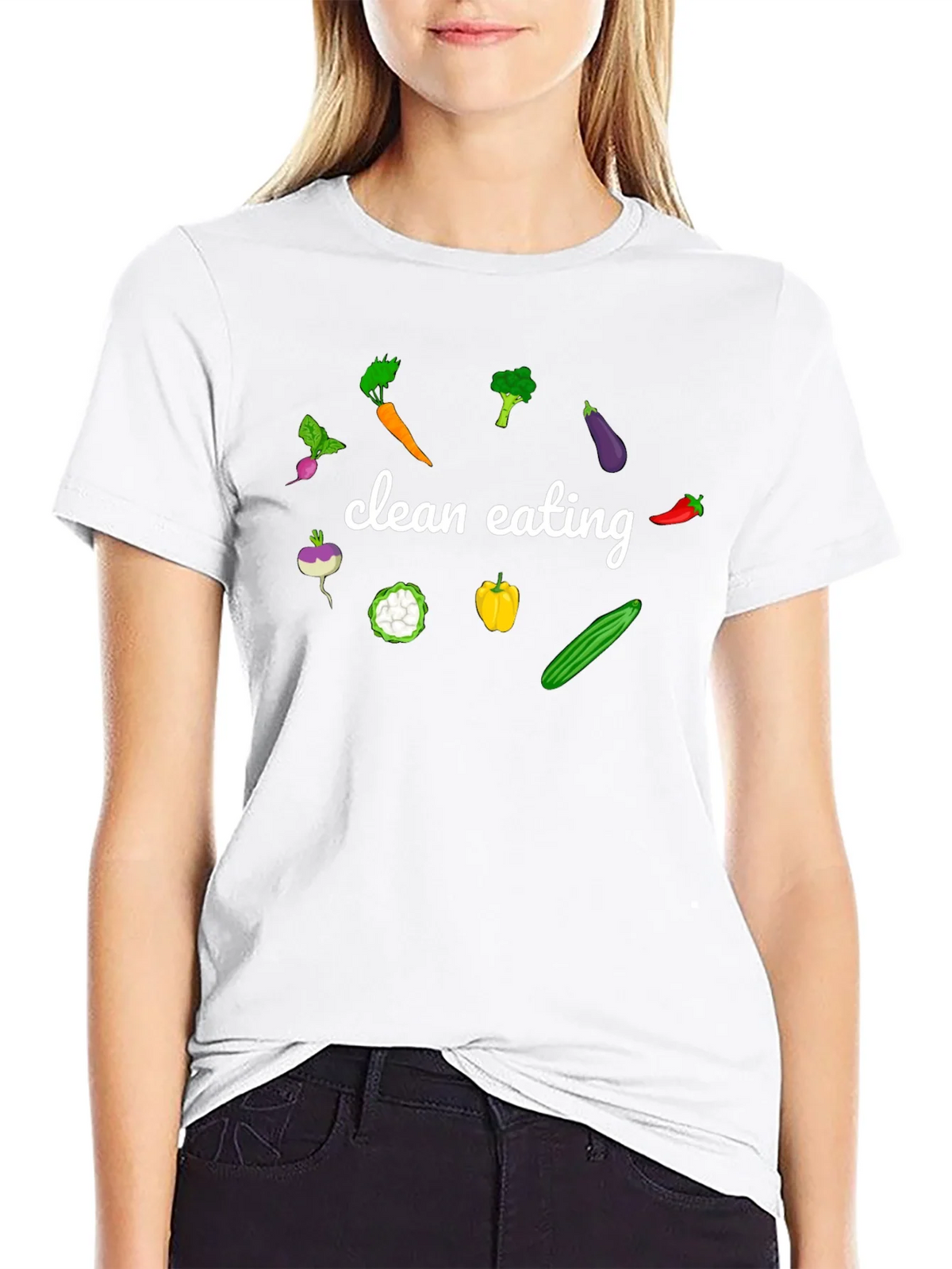 Clean Eating Vegan T-Shirt product image 8