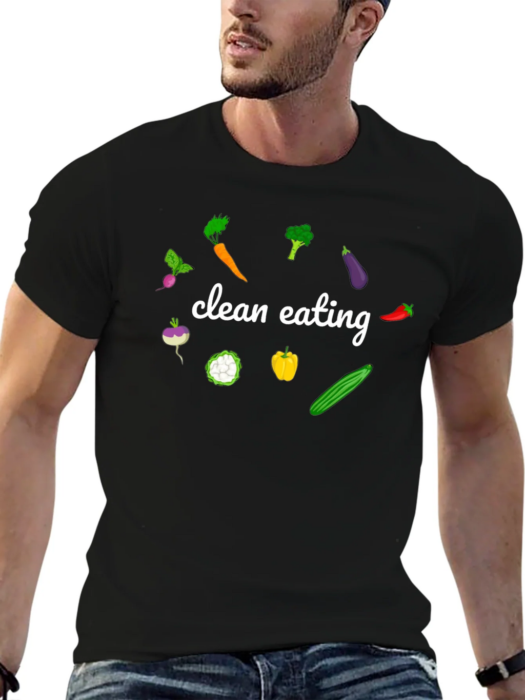Clean Eating Vegan T-Shirt product image 6