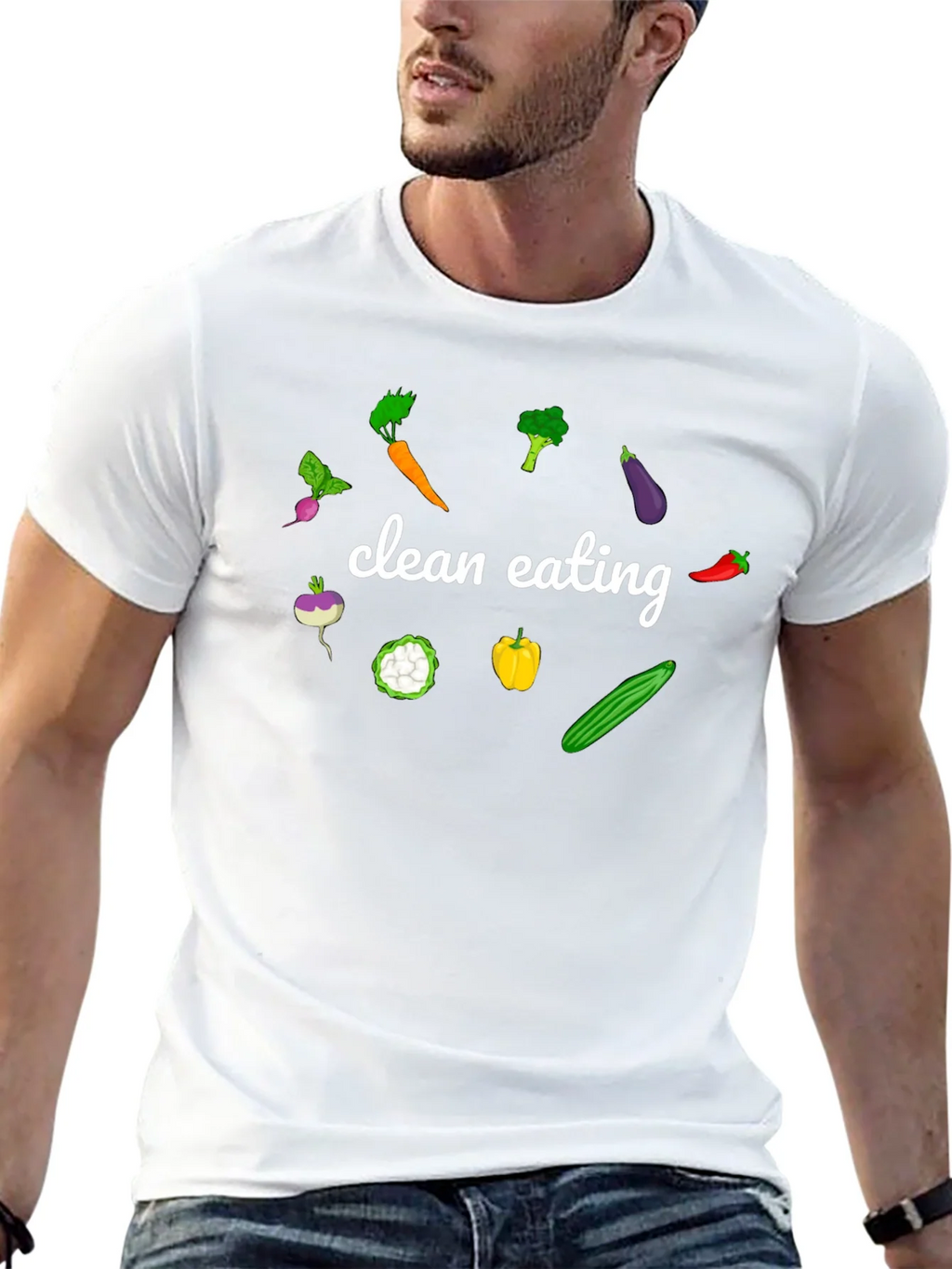 Clean Eating Vegan T-Shirt product image 12