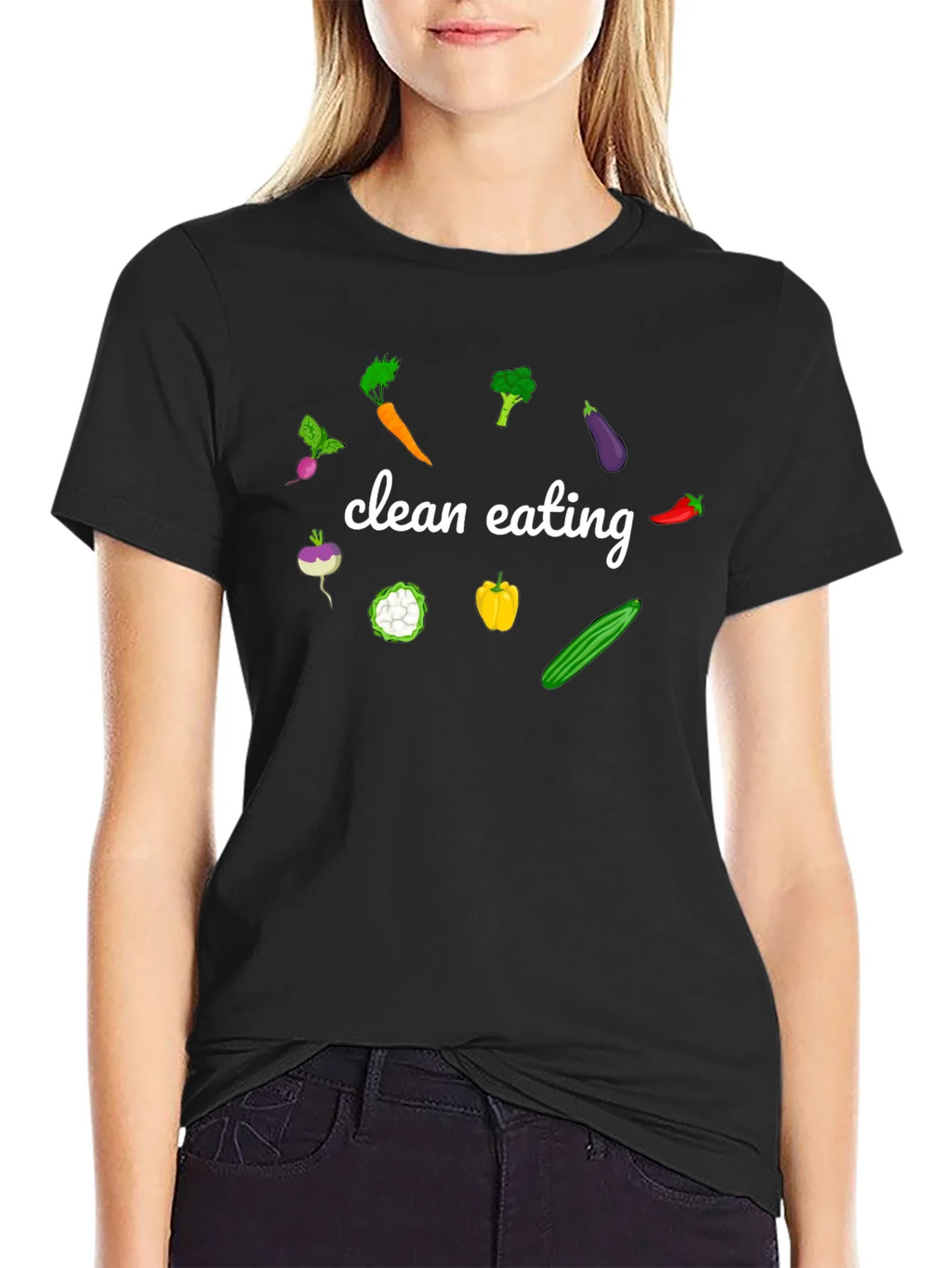 Clean Eating Vegan T-Shirt product image 2
