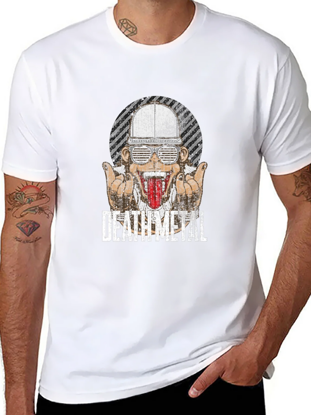 Death Metal Graphic T-Shirt - Edgy Design product image 7