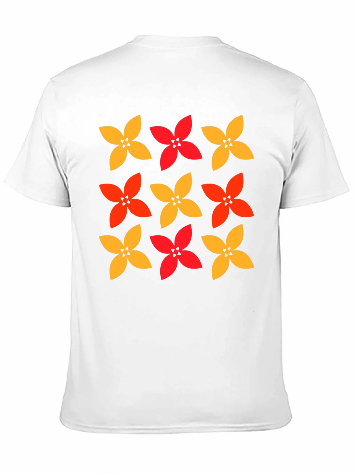 Floral Patterned Crew Neck T-Shirt product image 9